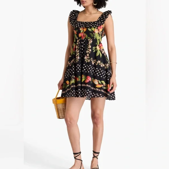 FARM Rio Cocoa Paradise Mini Dress - Picture 1 of 10